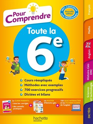 cover image of Pour Comprendre Toutes Les Matières 6E